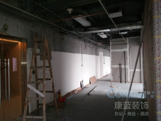 深圳建活貿(mào)易香港辦公室裝修現(xiàn)場